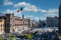 Sunny Day Stroll near Mexico City's ZÃÂ³calo