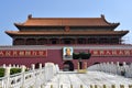 Sunny day at Tiananmen Gate, Beijing, China