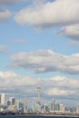 Sunny day Toronto skyline big sky