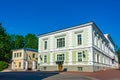 Sunny day at the University of Tartu in Estonia Royalty Free Stock Photo