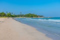 Sunny day at Uppuveli Beach at Trincomalee, Sri Lanka Royalty Free Stock Photo