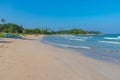 Sunny day at Uppuveli Beach at Trincomalee, Sri Lanka Royalty Free Stock Photo