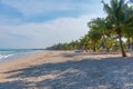 Sunny day at Uppuveli Beach at Trincomalee, Sri Lanka Royalty Free Stock Photo