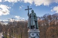 Saint Vladimir Monument, Kiev, Ukraine. Royalty Free Stock Photo