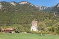 Sunny days at ruins of Campell Campi Castle