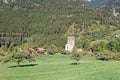 Sunny days at ruins of Campell Campi Castle