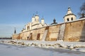 Kirillo-Belozersky monastery. Kirillov. Vologda region, Russia Royalty Free Stock Photo