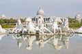 Sunny exterior view of the Apollo Fountain Plaza of Chimei Museum