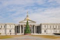 Sunny exterior view of the famous Chimei Museum