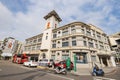 Sunny exterior view of the Fire Bureau