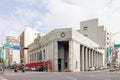 Sunny exterior view of the Land Bank