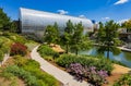 Sunny exterior view of the Myriad Botanical Gardens