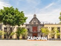 Sunny exterior view of the Palacio Municipal de Zapopan city hall