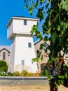 Sunny exterior view of the Silver Oak Napa Valley Royalty Free Stock Photo