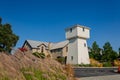 Sunny exterior view of the Silver Oak Napa Valley Royalty Free Stock Photo