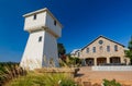 Sunny exterior view of the Silver Oak Napa Valley Royalty Free Stock Photo