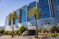 Sunny exterior view of some building in University of Nevada Las Vegas