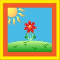 Sunny Flower GardenVector