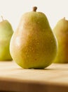 Sunny fresh pear