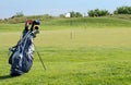 Sunny Golf Scene Royalty Free Stock Photo