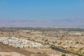 Sunny high angle view of the Henderson skyline