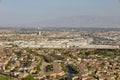 Sunny high angle view of the Henderson skyline