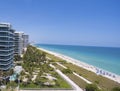 Sunny Isles Beach Miami. Ocean front residences. Royalty Free Stock Photo