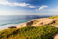 Sunny La Jolla cove beach, San Diego, California Royalty Free Stock Photo