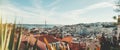 Sunny Lisbon panorama