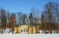 Sunny March Day with Catherine Park in Tsarskoe Selo