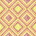 Sunny Retro Pattern (square) Royalty Free Stock Photo