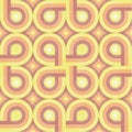 Sunny Retro Pattern (weave) Royalty Free Stock Photo