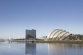 Sunny River Clyde showing armadillo Royalty Free Stock Photo