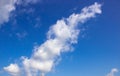 Sunny sky abstract background, beautiful cloudscape, on the heaven, view over white fluffy clouds, freedom concept Royalty Free Stock Photo