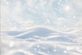Sunny snow background Royalty Free Stock Photo