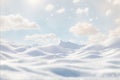 Sunny snow background Royalty Free Stock Photo