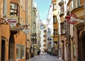 Sunny Street in Innsbruck