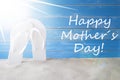 Sunny Summer Background, Text Happy Mothers Day Royalty Free Stock Photo