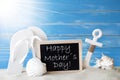 Sunny Summer Card With Text Happy Mothers Day Royalty Free Stock Photo