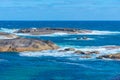 Sunny summer day at Greens pool in Australia Royalty Free Stock Photo