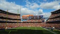 A sunny Sunday at First Energy Stadium in Cleveland, Ohio Royalty Free Stock Photo