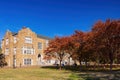 Sunny view of the beautiful campus of The University of Tulsa