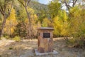 Sunny view of beautiful fall color around Parowan Canyon Royalty Free Stock Photo