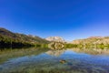 Sunny view of The beautiful Gull Lake Royalty Free Stock Photo