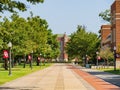 Sunny view of the Bizzell Memorial Library of The University of Oklahoma