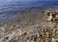 Sunny view of Black Sea, Ukraine