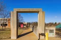 Sunny view of the campus of University of Missouri St. Louis