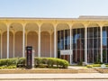 Sunny view of the campus of University of Oklahoma