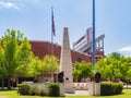 Sunny view of the campus of University of Oklahoma