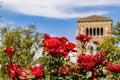 Sunny view of the campus of the University of Southern California Royalty Free Stock Photo